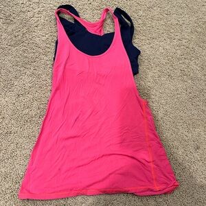 Lululemon Built In Bra Pink Top